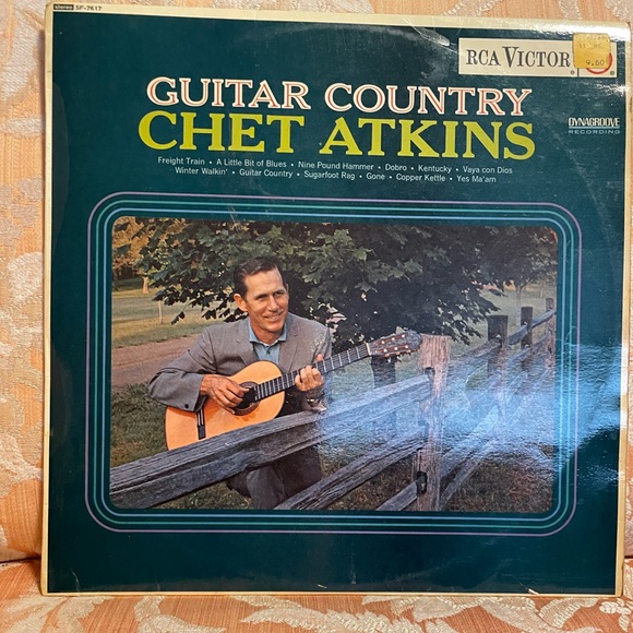 🎶 Vintage Chet Atkins Guitar Country 1964 RCA Vinyl Record Dynagroove 🎶 - Picture 5 of 5